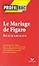 Profil d'une oeuvre : Le mariage de Figaro, Beaumarchais