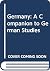 Germany, a Companion to Ger...