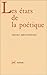 états de la poétique