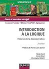 Introduction Ã La Logique (French Edition)