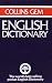 English Dictionary (Collins Gem)