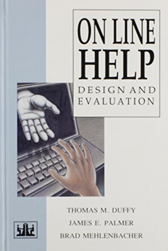 Online Help: Design and Evaluation (Hardcover)