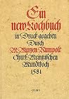 Ein new Kochbuch