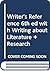 Writer's Reference 6e with Writing about Literature & Research Pack