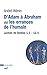 D'Adam à Abraham ou les errances de l'humain
