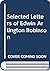 Selected Letters of Edward Arlington Robinson.