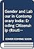 Gender and Labour in Contemporary India: Eroding Citizenship (Routledge Studies in the Growth Economies of Asia)