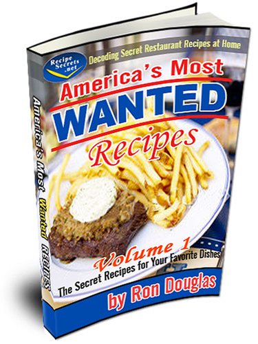 America's Most Wanted Recipes - Volume 1 (Paperback)