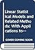 Linear statistical models and related methods by John D. Fox