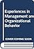 Experiences In Management A...