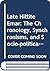 Late Hittite Emar: The Chronology, Synchronisms, and Socio-political Aspects of a Late Bronze Age Fortress Town (Ancient Near Eastern Studies Supplement Series)