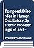 Temporal Disorder in Human Oscillatory Systems by L. Rensing