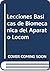 Lecciones basicas de biomecanica del aparato locomotor