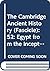 The Cambridge Ancient Histo...