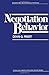 Negotiation Behavior (Organizational and Occupational Psychology)