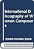 International discography of women composers (Discographies)