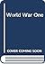 WORLD WAR ONE: COMMENDATION...