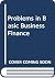 Problems in Basic Business Finance