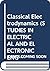 Classical Electrodynamics (STUDIES IN ELECTRICAL AND ELECTRONIC ENGINEERING)
