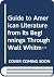Guide to American Literature from Its Beginnings Through Walt Whitman (Barnes & Noble Outline Series; Cos 165)