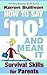How to Say 'No' and Mean It : Survival Skills for Parents