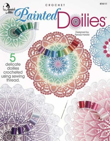 Crochet Painted Doilies (Paperback)