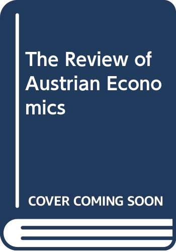 The Review of Austrian Economics, Volume 2 (Hardcover)