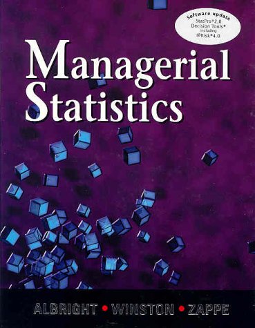 Managerial Statistics (Hardcover)