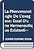 La phénoménologie de l'exégèse : Essai d'une herméneutique existentielle à partir du Nouveau Testament