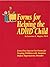 Forms for Helping the ADHD Child