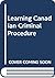 Learning Canadian Criminal ...