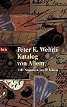 Katalog von Allem. 1111 Nummern aus 31 Jahren.