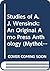 Studies of A. J. Wensinck: An Original Arno Press Anthology (Mythology Series)
