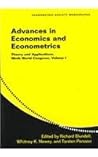 Advances in Economics and Econometrics 3 Volume Paperback Set: Theory and Applications, Ninth World Congress (Econometric Society Monographs)
