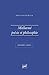 Mallarmé. Poésie et philosophie