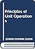 Principles of Unit Operations