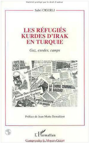 RÉFUGIES KURDES D'IRAK EN TURQUIE: Gaz, exodes, camps (Paperback)