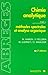 Chimie analytique - Méthodes spectrales et analyse organique: METHODES SPECTRALES