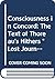 Consciousness in Concord: The Text of Thoreau's Hitherto "Lost Journal," 1840-1841
