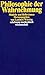 Philosophie der Wahrnehmung. Modelle und Reflexionen.