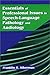 Essentials of Professional Issues in Speech-Language Pathology and Audiology
