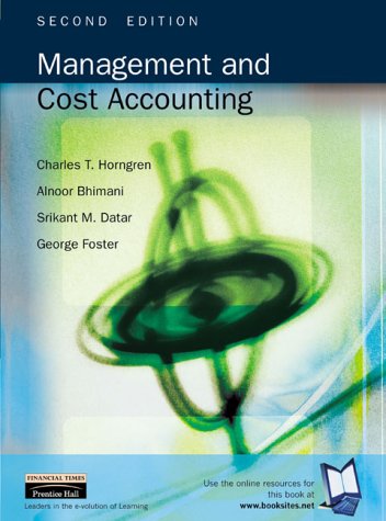 Management and Cost Accounting (Paperback)