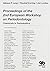 Proceedings of the 2nd European Workshop on Periodontology by Jan Lindhe