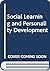 Social Learning and Personality Development