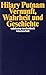 Vernunft, Wahrheit und Geschichte.