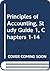 Principles of Accounting, S...