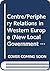 Centre-Periphery Relations in Western Europe (New Local Government # 25)