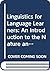 Linguistics for Language Le...