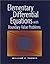 Elementary Differential Equations With Boundary Value Problems