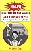 Help!! I'm Talking and I Can't Shut Up!! How to Improve Your ... by Jerry King